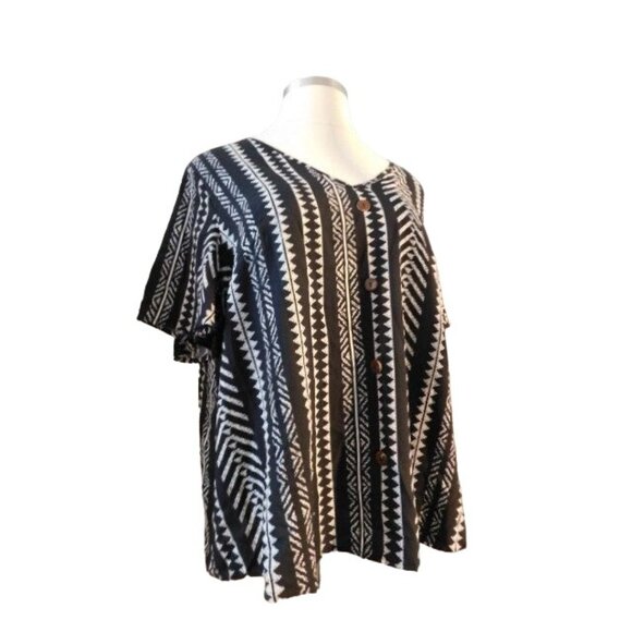 Bloomchic Bloom Chic Size 18/20W Plus Size Boho Blouse Top NWT - Picture 2 of 2